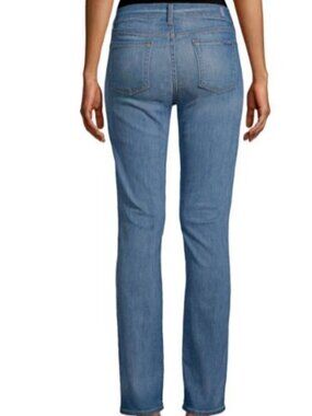 7 For All Mankind Women's Dylan Straight Stretch Blue Jeans Size 26 x 32 NEW